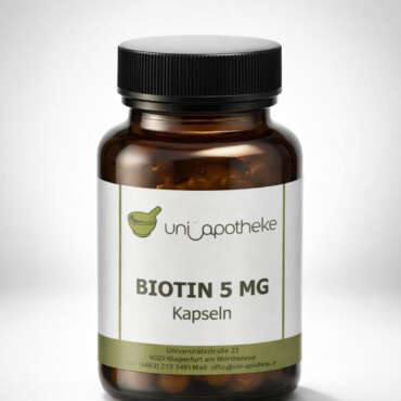 Biotin 5 MG Kapseln, 60 Stk.